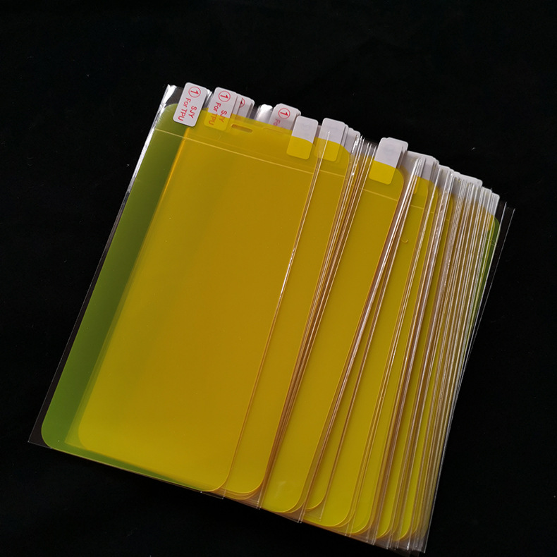 适用苹果iphone12 pro水凝膜全屏7/8plus高清爽滑前后tpu保护软膜