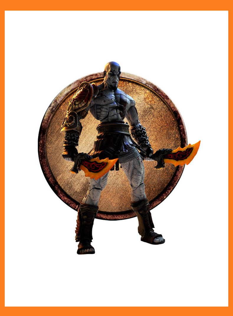 neca战神3人物手办 套装版奎托斯奎爷盒装关节可动手办模型玩具