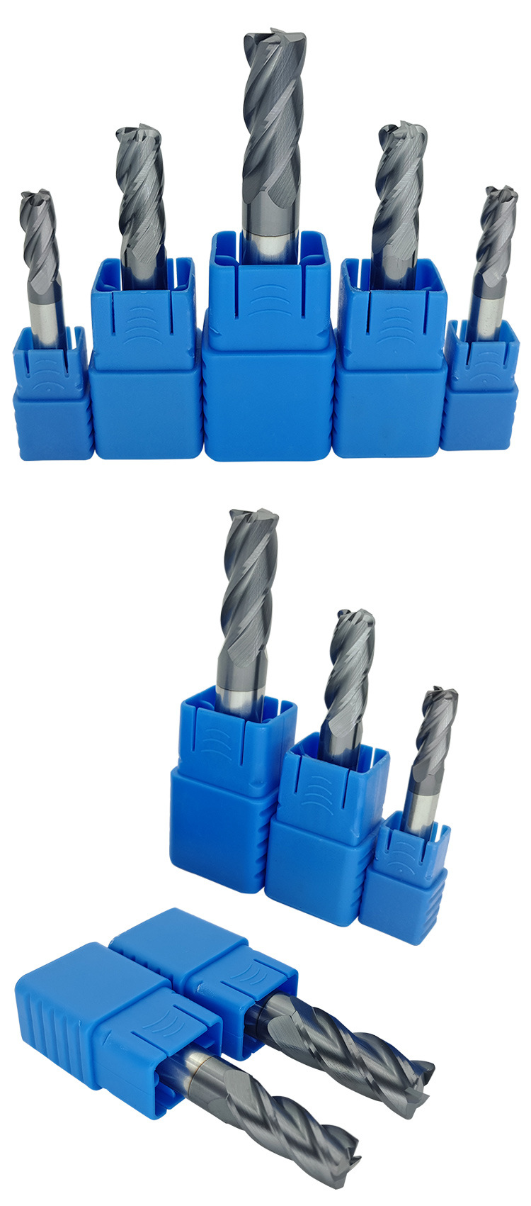 45度钨钢圆鼻刀4刃加工中心铣刀具 牛鼻刀外r刀圆角铣刀合金刀具