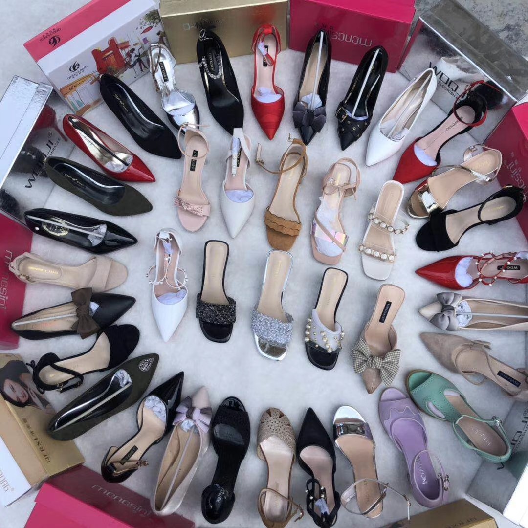 高品质女士时装鞋 大部分码子齐女士夏季时装女鞋批发