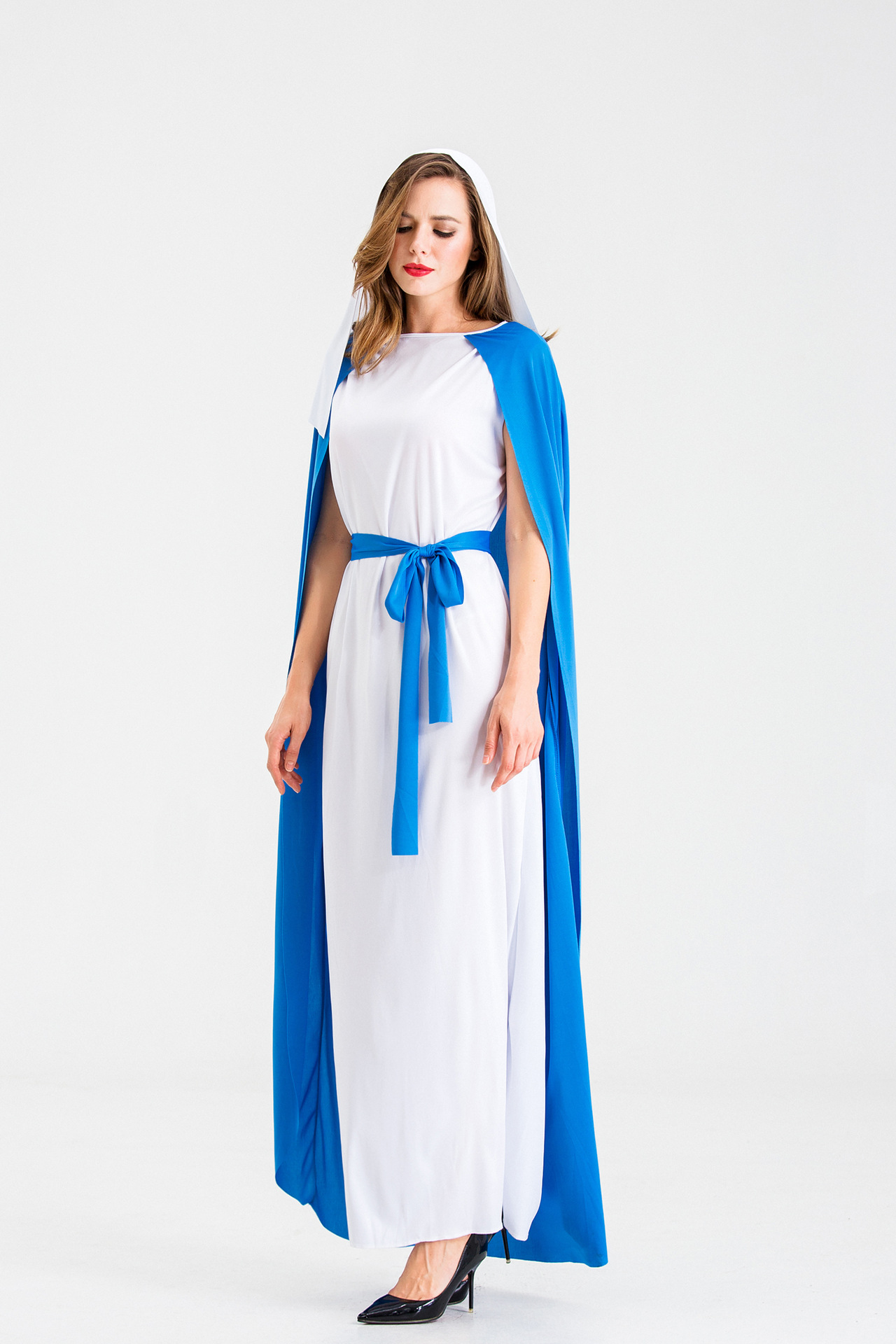 万圣节服成人cos女神长裙北欧古希腊神话人物 影视演出表演服