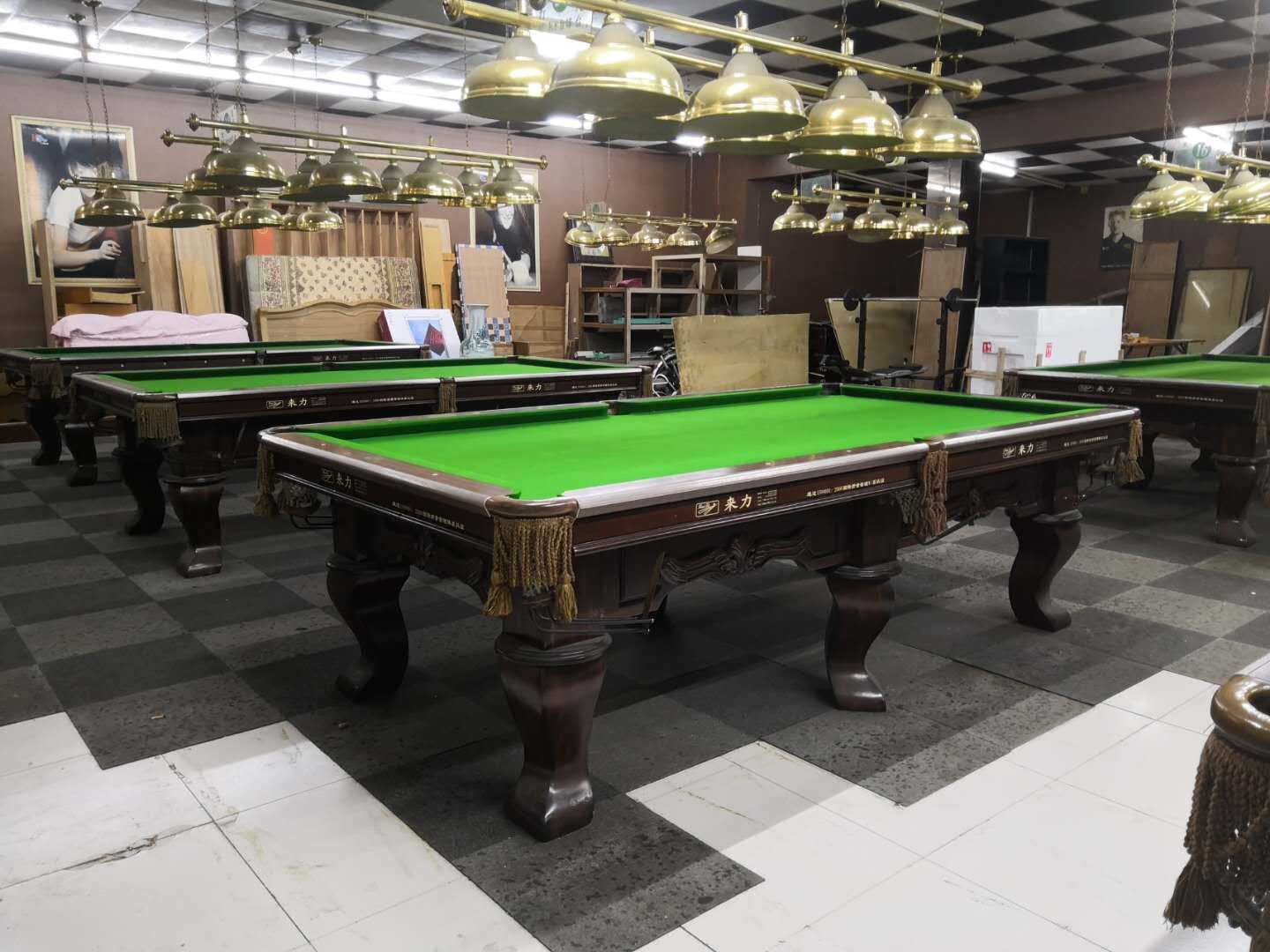 来力台球桌 来力二手台球桌价格 温州二手来力台球桌 台球桌维修