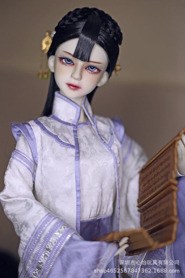 high quality三分心怡娃娃 doll人偶3分bjd sd脑袋 无妆头雕 素头