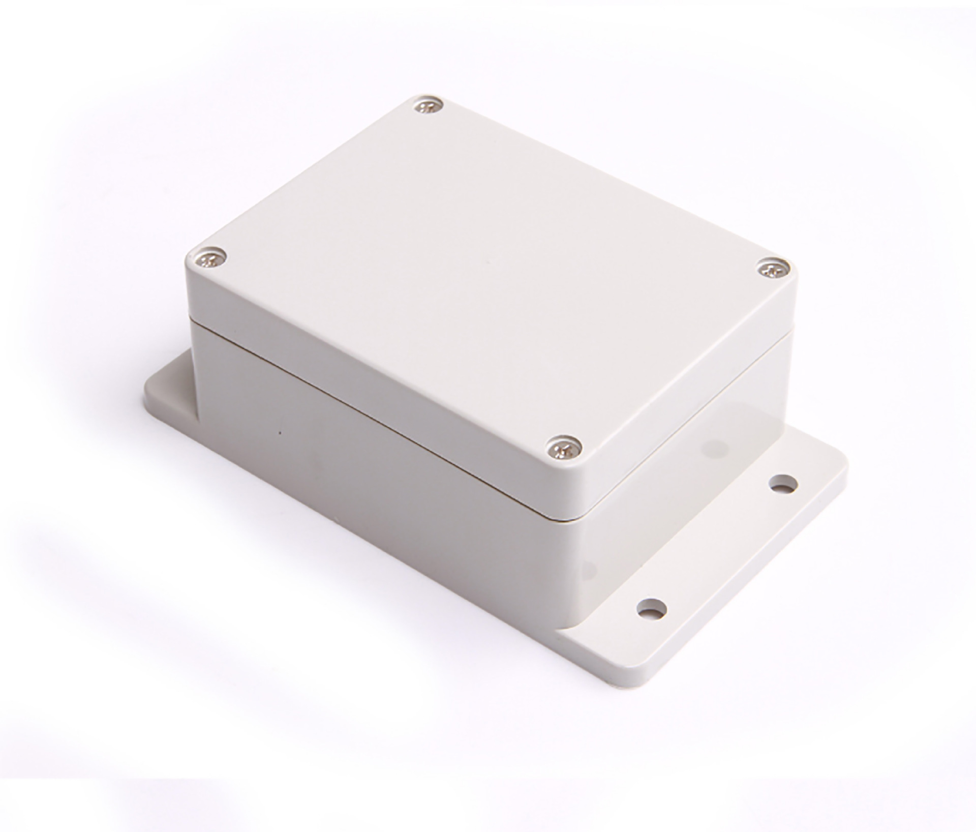 工厂直供sp-f1-6r 带耳塑料防水盒200*120*75 abs塑料弱电防护盒