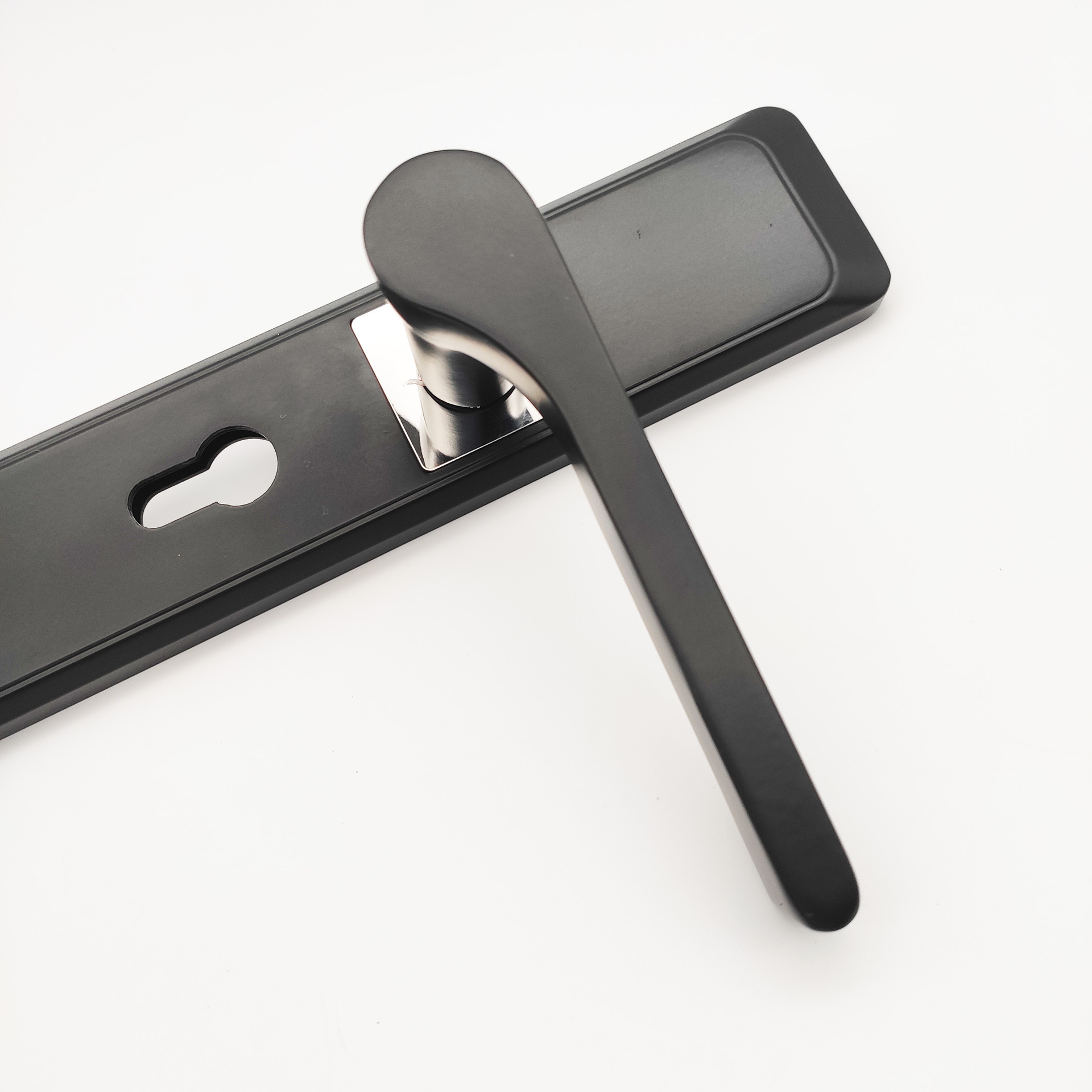 亚黑室内门执手锁 木门执手锁 精品卧室门压把锁 厂家直销零售