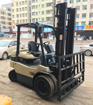原装进口二手3吨丰田平衡重式电动叉车 四轮平衡重式电瓶叉车