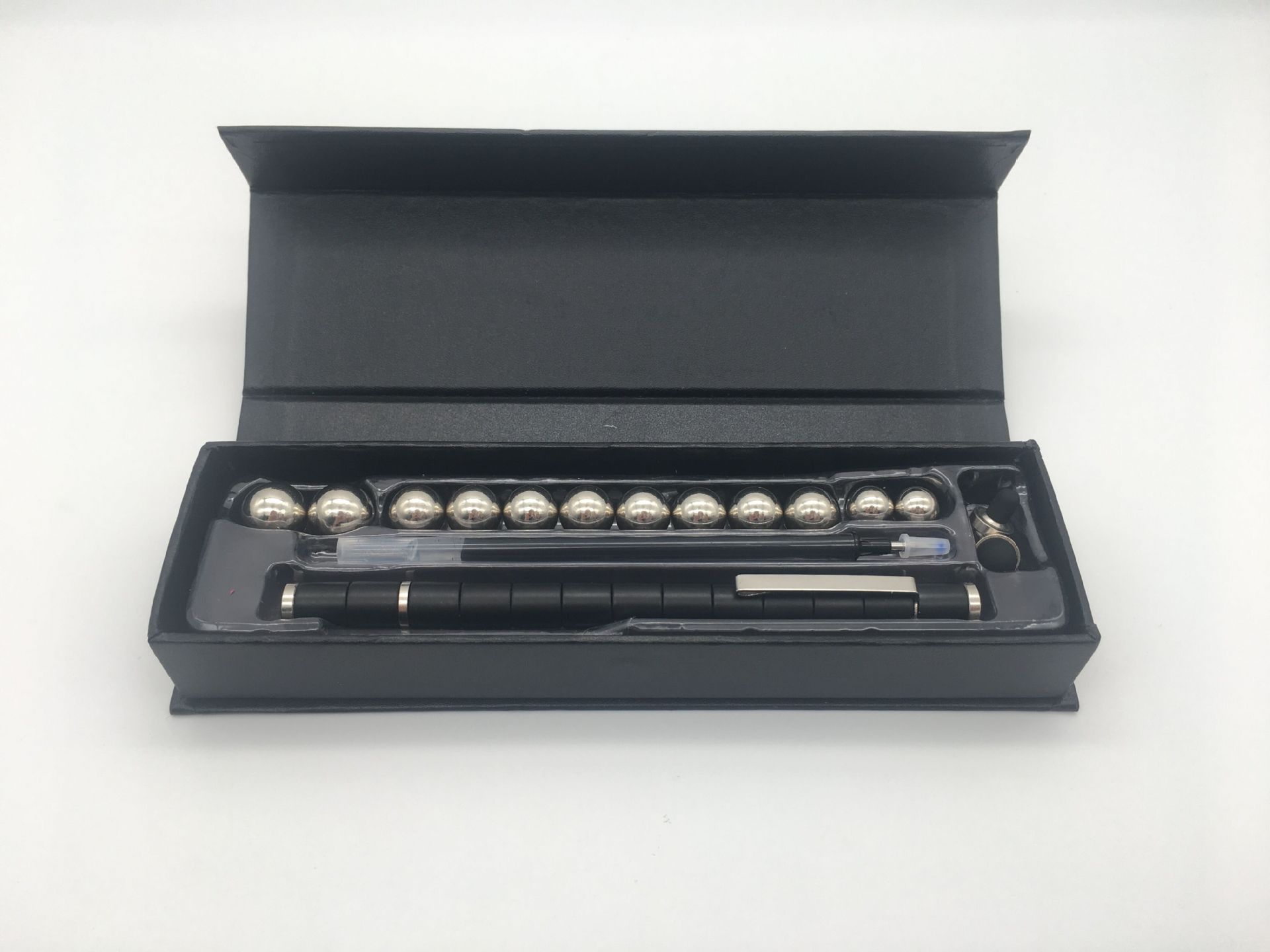 磁性笔可手写可触控电容磁性笔 磁球金属中性创意好玩礼品创意笔