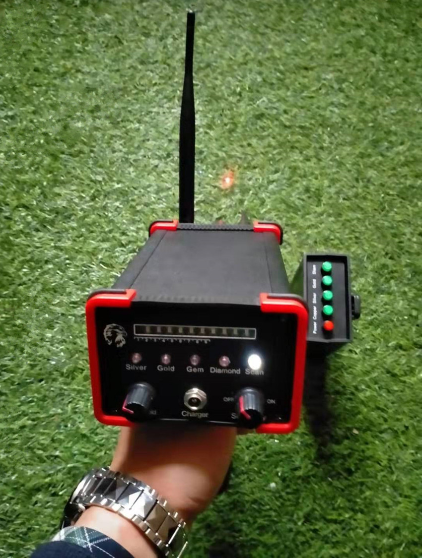 带红外线黑鹰 地下远程金银宝石金属探测器考古探矿寻宝探宝器