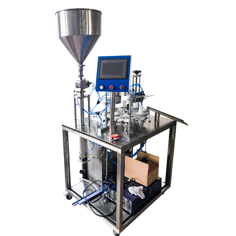 浙江厂家供应全自动灌装封尾机化妆品药膏牙膏软管封尾机器