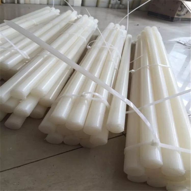 厂家直供白色 减震白色硅胶棒 实心硅橡胶棒尺寸颜色可定制