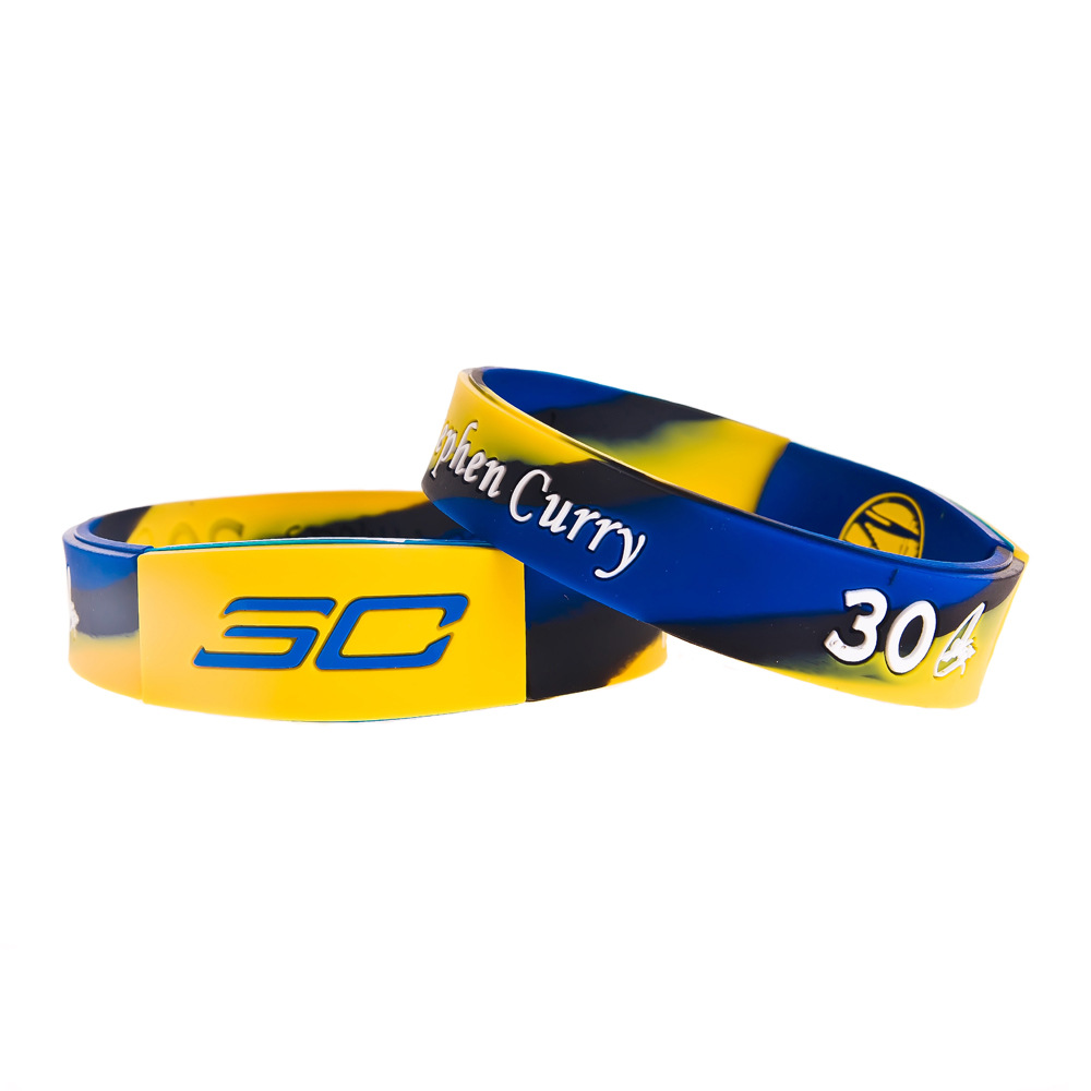 篮球球星运动硅胶能量手环nba夜光手链手腕带欧文库里科比詹姆斯