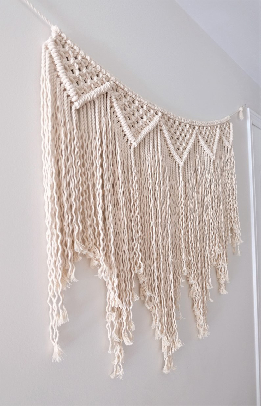 新款北欧家居装饰客厅壁挂编织挂毯波西米亚壁毯简约手工装饰壁饰