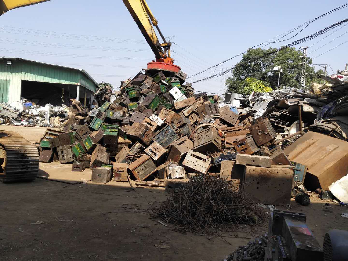 广州废钢筋回收 惠州工业铁回收 深圳废铁回收公司