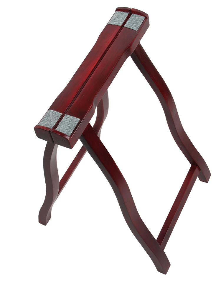 仿古型古筝支架a型架人字架实木琴架古筝腿便携古筝架子