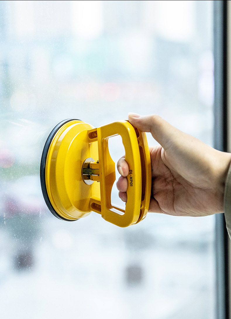 得力单爪玻璃吸盘 地板砖吸盘加厚强力橡胶式吸吸提器