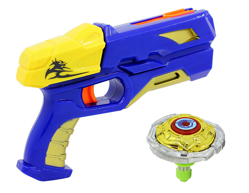 灵动对战梦幻陀螺4代新款枪发射器四2发光梦幻超变5男孩儿童玩具