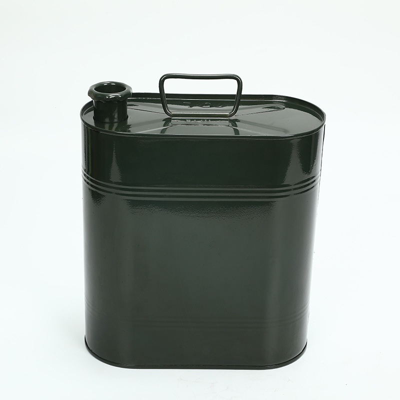 10升钢筋柄金属铁油桶柴油汽油桶加油壶大铁桶汽车备用油箱