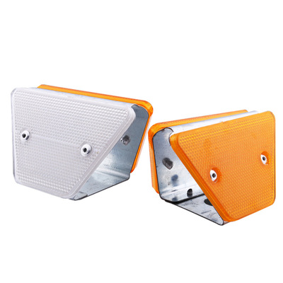 单双面附着式梯形轮廓标 反光道钉 交通设施 高速公路护栏反光标