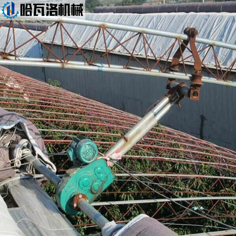 哈瓦洛加强型铸铁卷帘机 小五轴卷帘机新疆 大棚卷帘机厂家直销