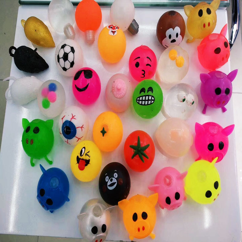 Vent Water Ball Wholesale Fun Pig Head Squeeze Trick Vent Fruit Vent Water Ball