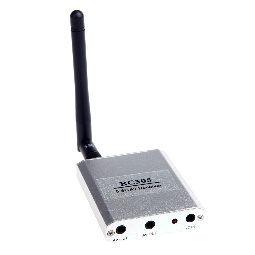 fpv航拍图传 5.8g无线传输系统 视频实时接收器rc305 av输出 现货