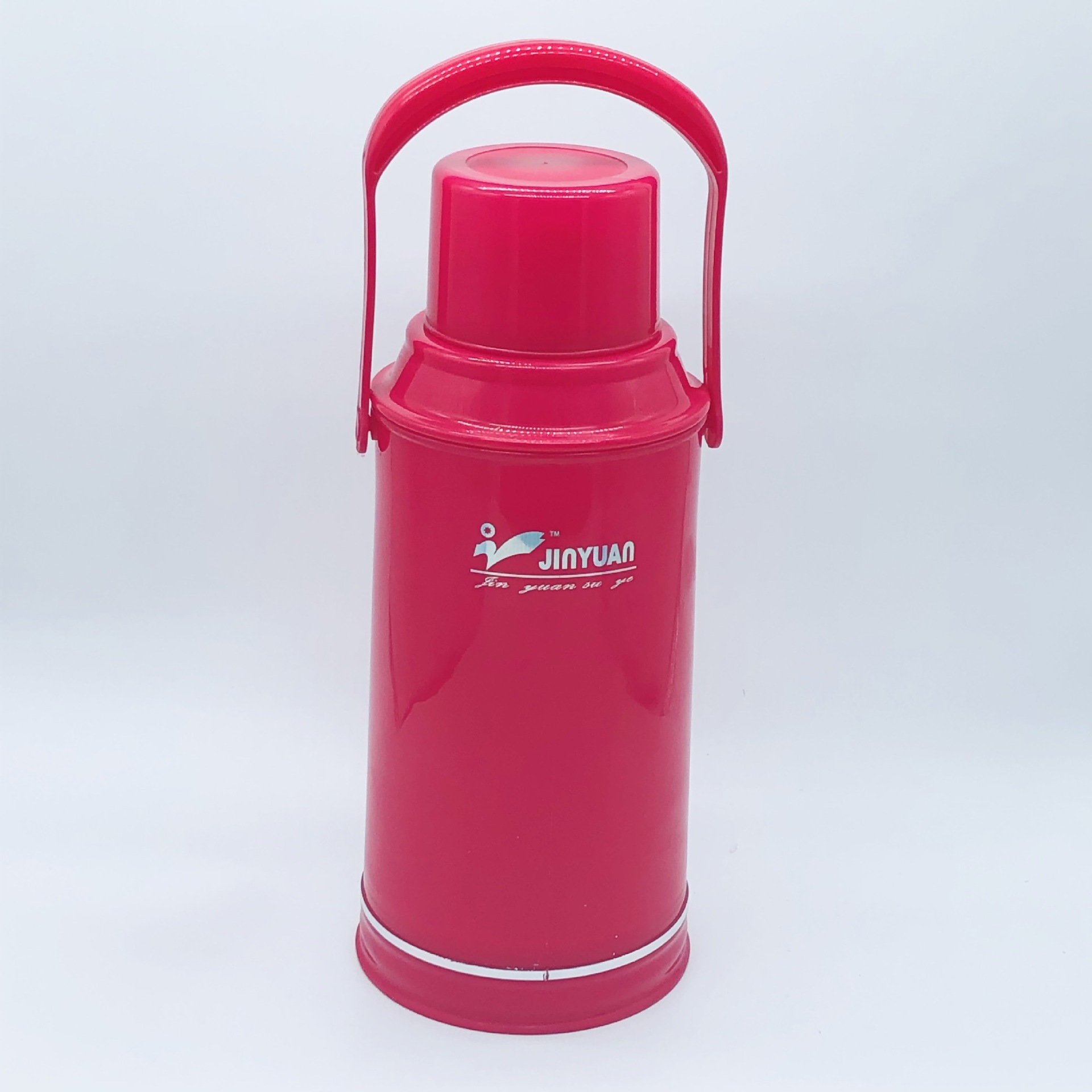 2l光面学生家用热水瓶玻璃胆暖瓶塑料暖壶保温