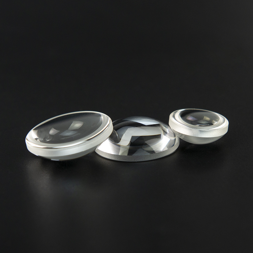 非球面凸透镜光学玻璃镜片多种规格可按图纸加工定制wrh