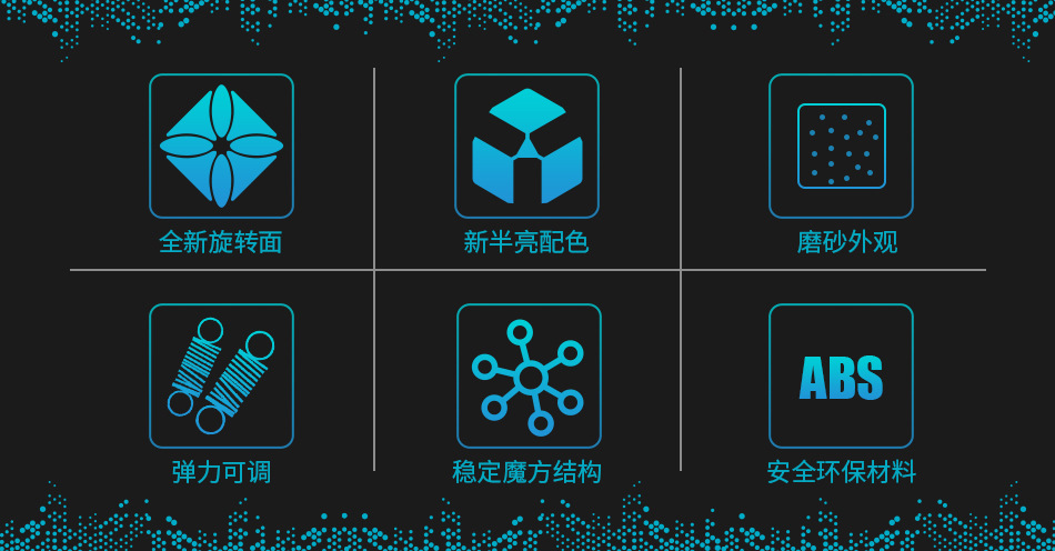 魔域魅龙枫叶魔方彩色新品斜转转棱枫叶魔方教室益智玩具一件代发