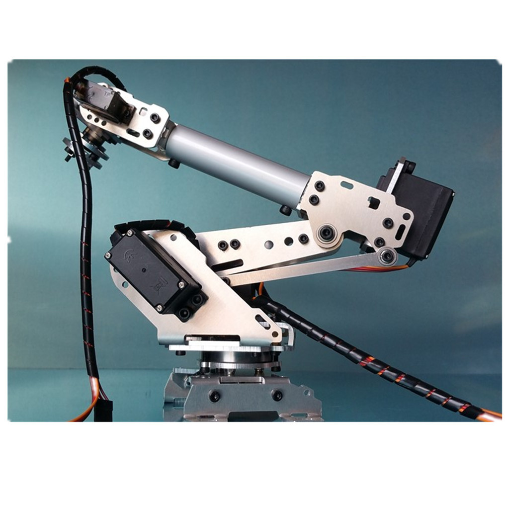 机械手臂 机械臂 6自由度机械手 abb工业机器人模型 六轴机器人 2