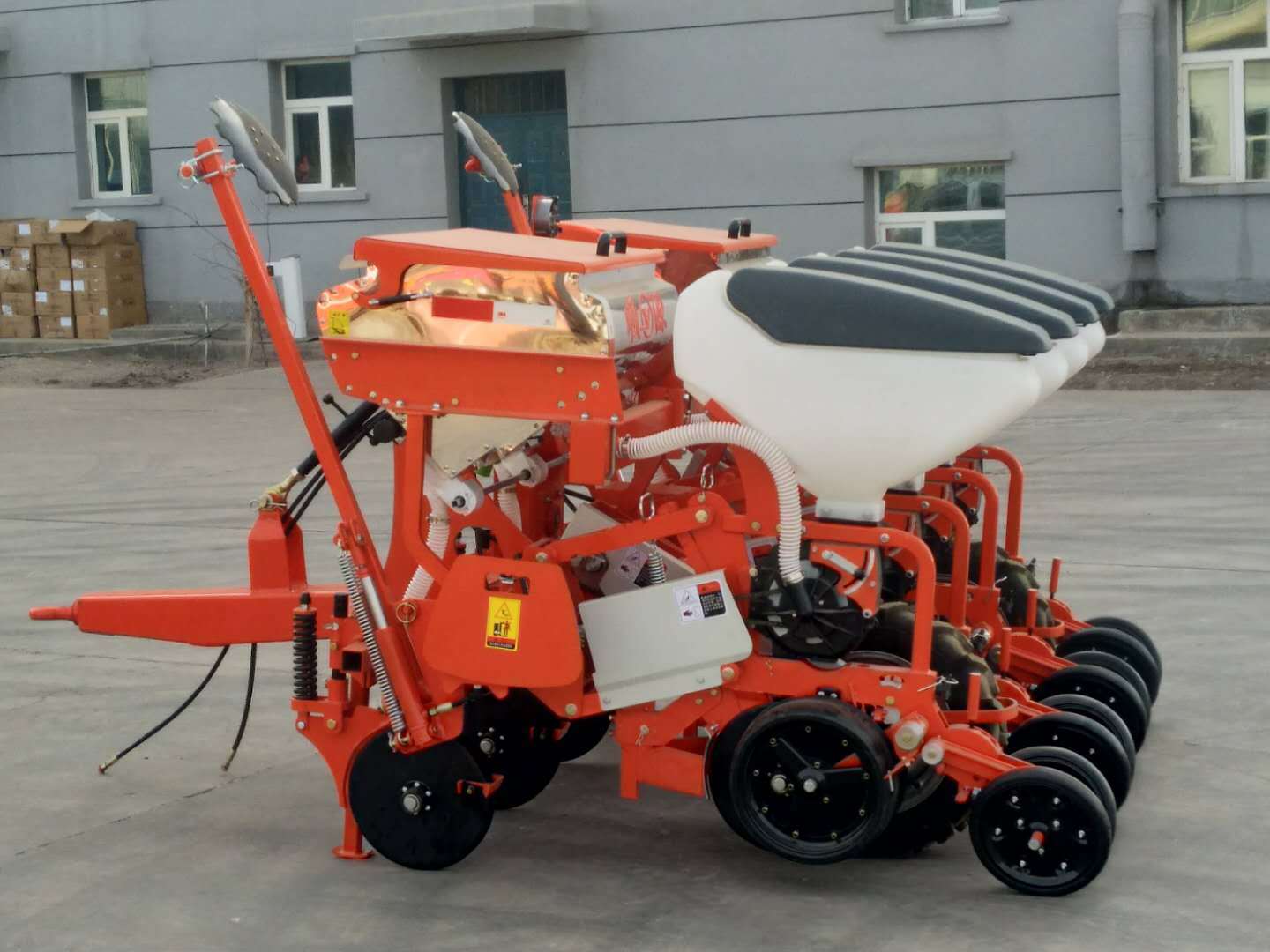 顺源2022-2bmq-4免耕气吸式播种机 花生播种机 免耕播种机 播种机