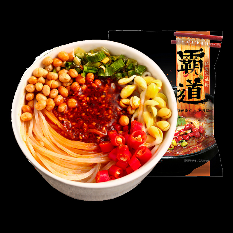三只松鼠酸辣粉185g 重庆酸辣粉速食方便面泡面粉丝
