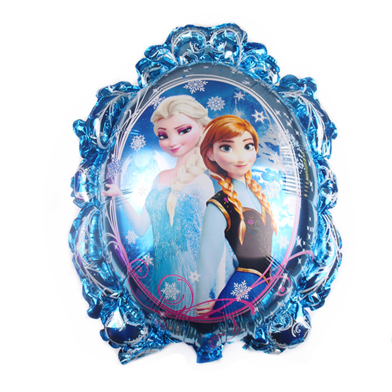 New Snow Adventure Aluminum Film Balloon Cartoon Ice Princess Aluminum Film Balloon Wholesale