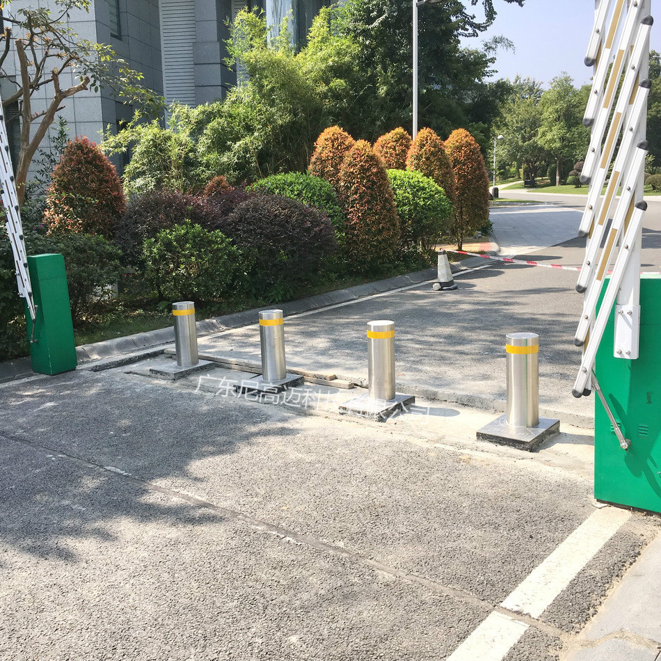 阻车桩液压机电一体自动升降挡车路庄防撞自动升降柱路障防撞墩柱