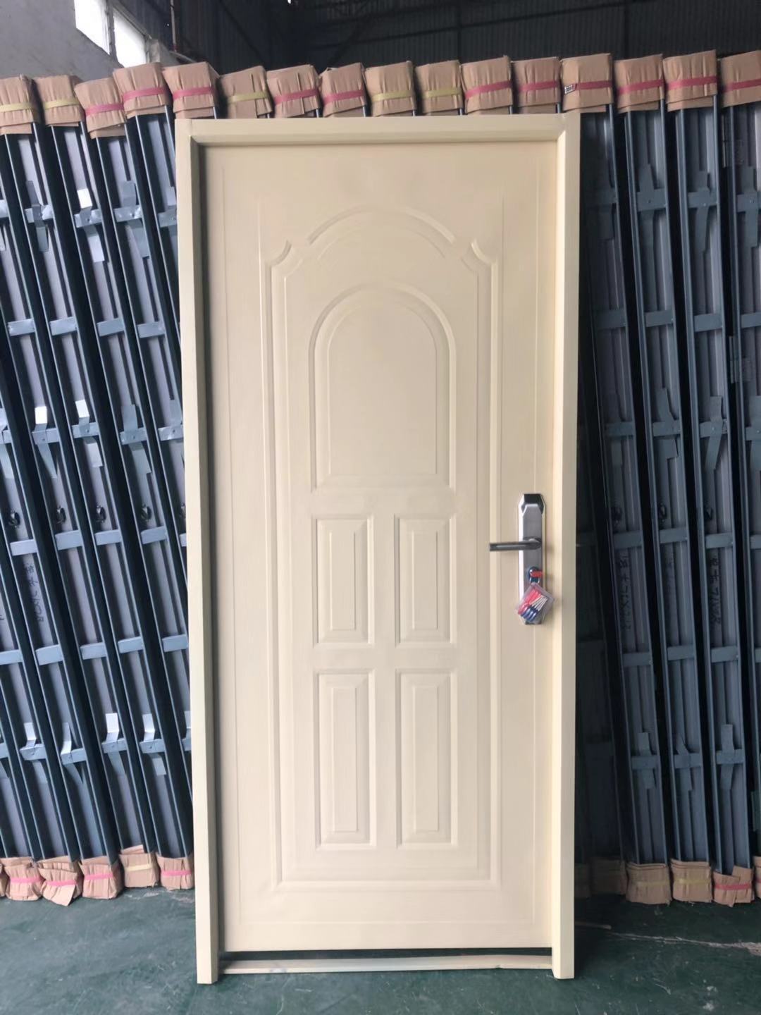 广东厂家钢质防盗学校宿舍门出租房活动板房门 钢质复合门 可定制