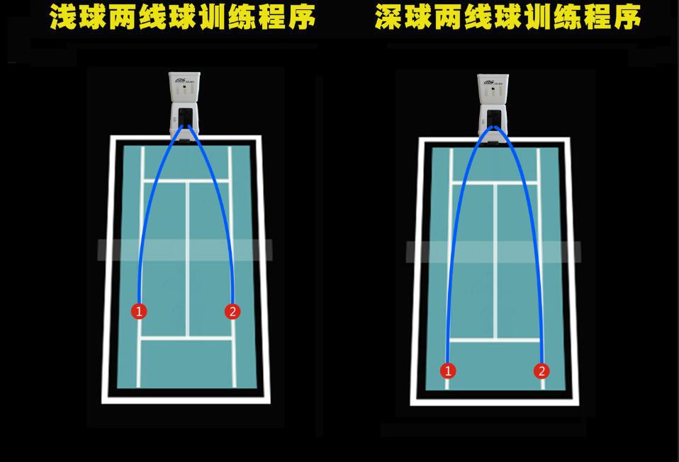 格林仕时尚运动款便携自动网球发球机 训练器练习器教练机