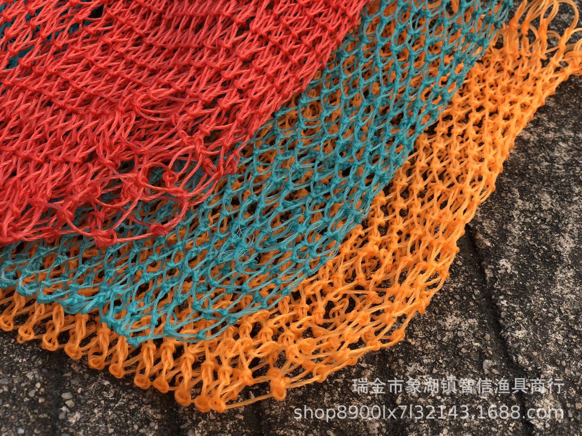 纯手工编织网兜头渔网具鱼网兜电鱼抄网网头抄鱼网鱼护篓网兜批发