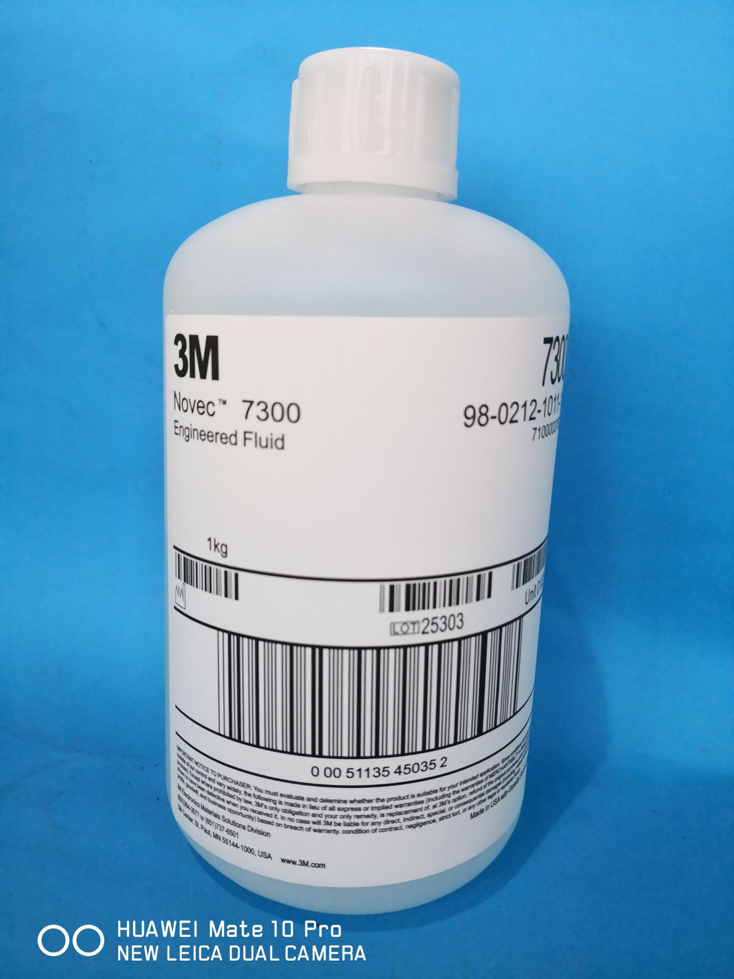现货 3m novec7100 7200 7300 7500 电子氟化液 清洗液 1kg 15kg