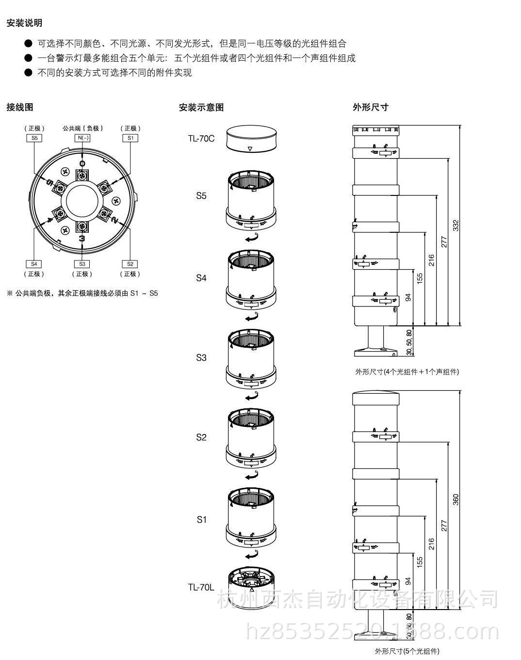 西门子apt 警示灯;tl-70ll/g31