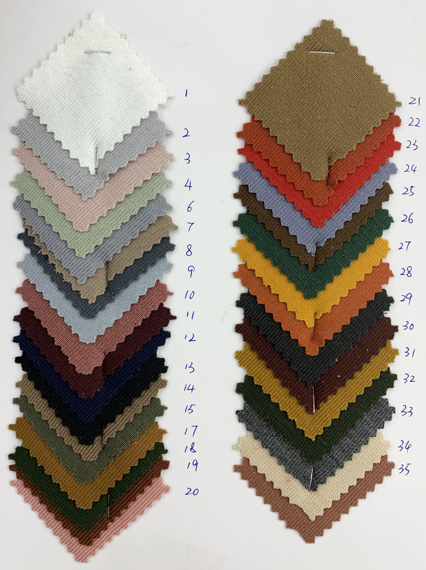 全涤棉感粗条t恤衣领卫衣袖口罗纹针织面料 秋冬女装打底衫布料