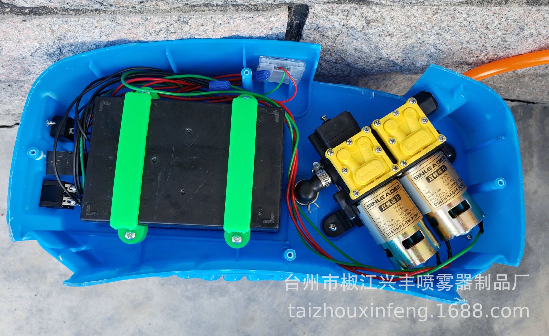 厂家批发直销双泵双核喷雾器智能大功率20l背负式农用电动喷雾器