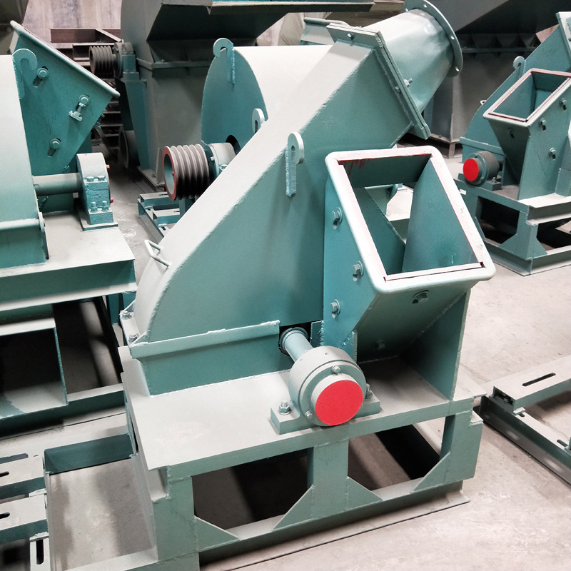 驰升800型盘式木片机 小型全自动多用木材切片机自动化喂料削片机