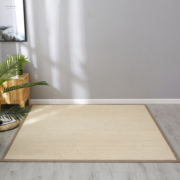 Japanese Tatami Mat Bamboo Mat Thickened Non-Slip Carpet Living Room Bedroom Bay Window Bedside Pad Floor Mat