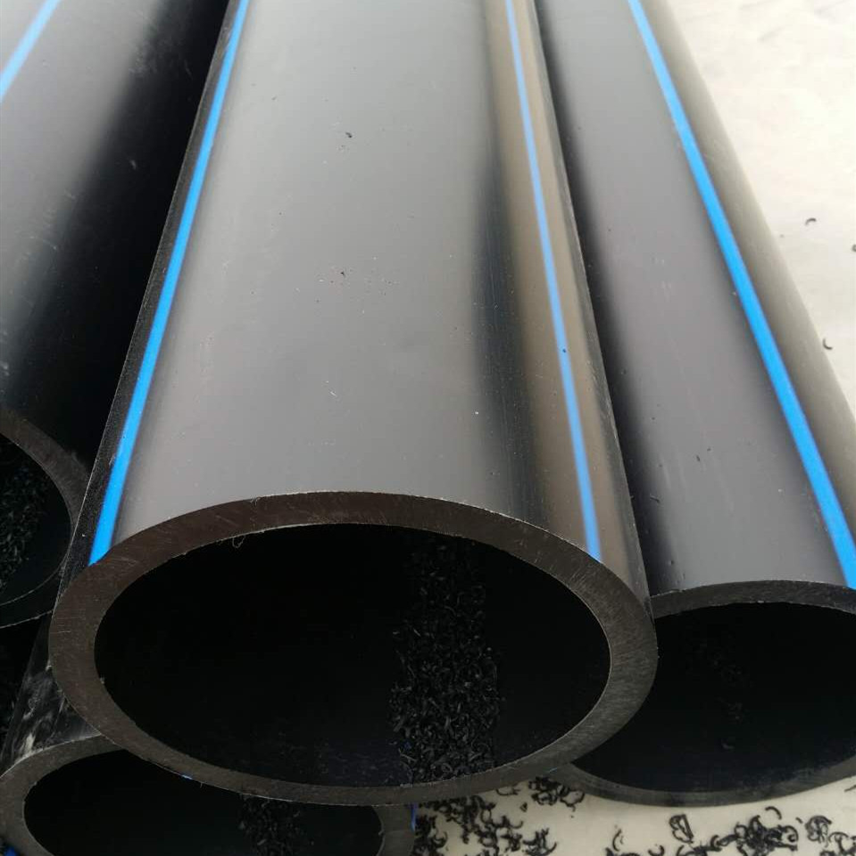 厂家批发pe拉管穿线管 75原料pe给水管 大口径hdpe给水管市政管网