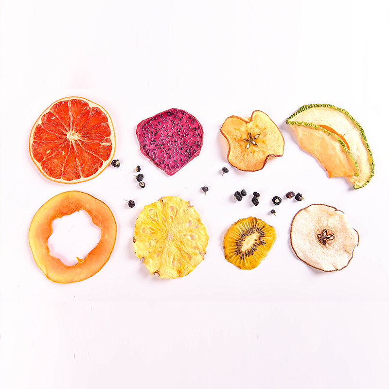 水果片水果片茶红心火龙果西柚片菠萝哈密瓜猕猴桃雪梨片