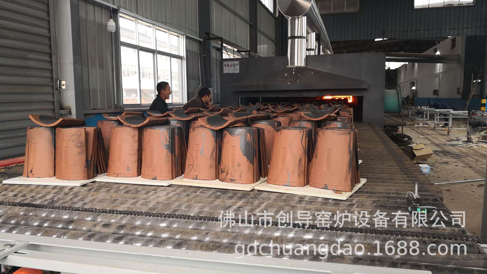 我公司研发青砖青瓦琉璃瓦一条窑炉烧成技术已经在浙江