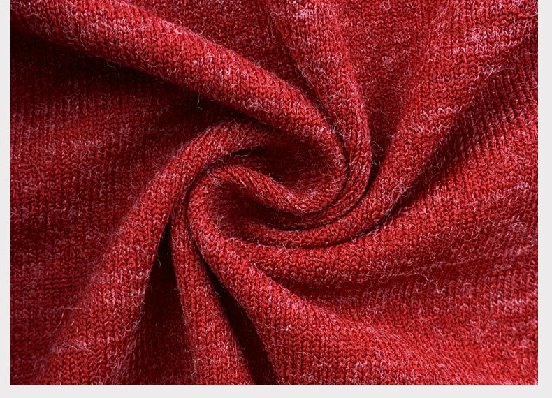 毛线布料 粗针雪花棉针织面料 秋冬保暖女装针织开衫毛衣时装布料