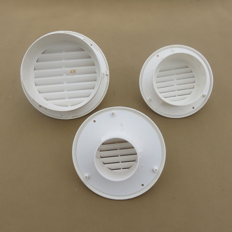 pvc风帽外墙防风罩油烟机通风口透气帽排风口排气罩出风口 排水帽