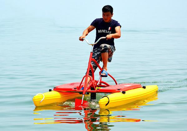 适用海边水库风景区哈雷水上自行车单人水上自行车脚踏单车