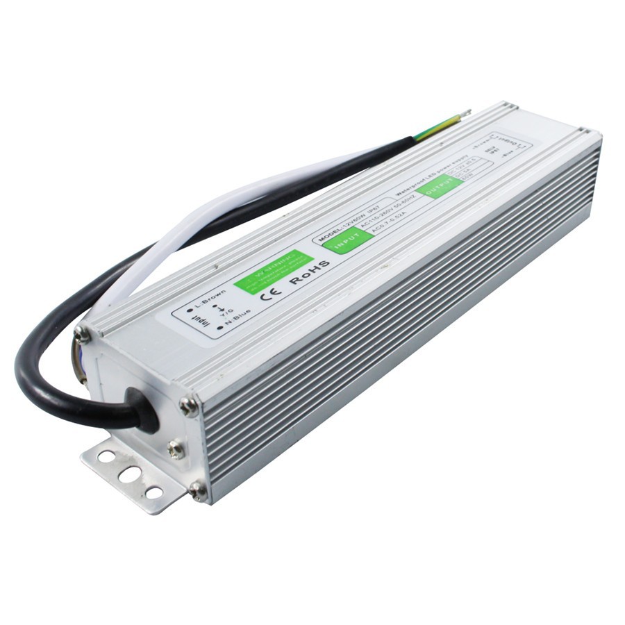 厂家直销24v60w防水开关电源 ip67恒压驱动开关电源