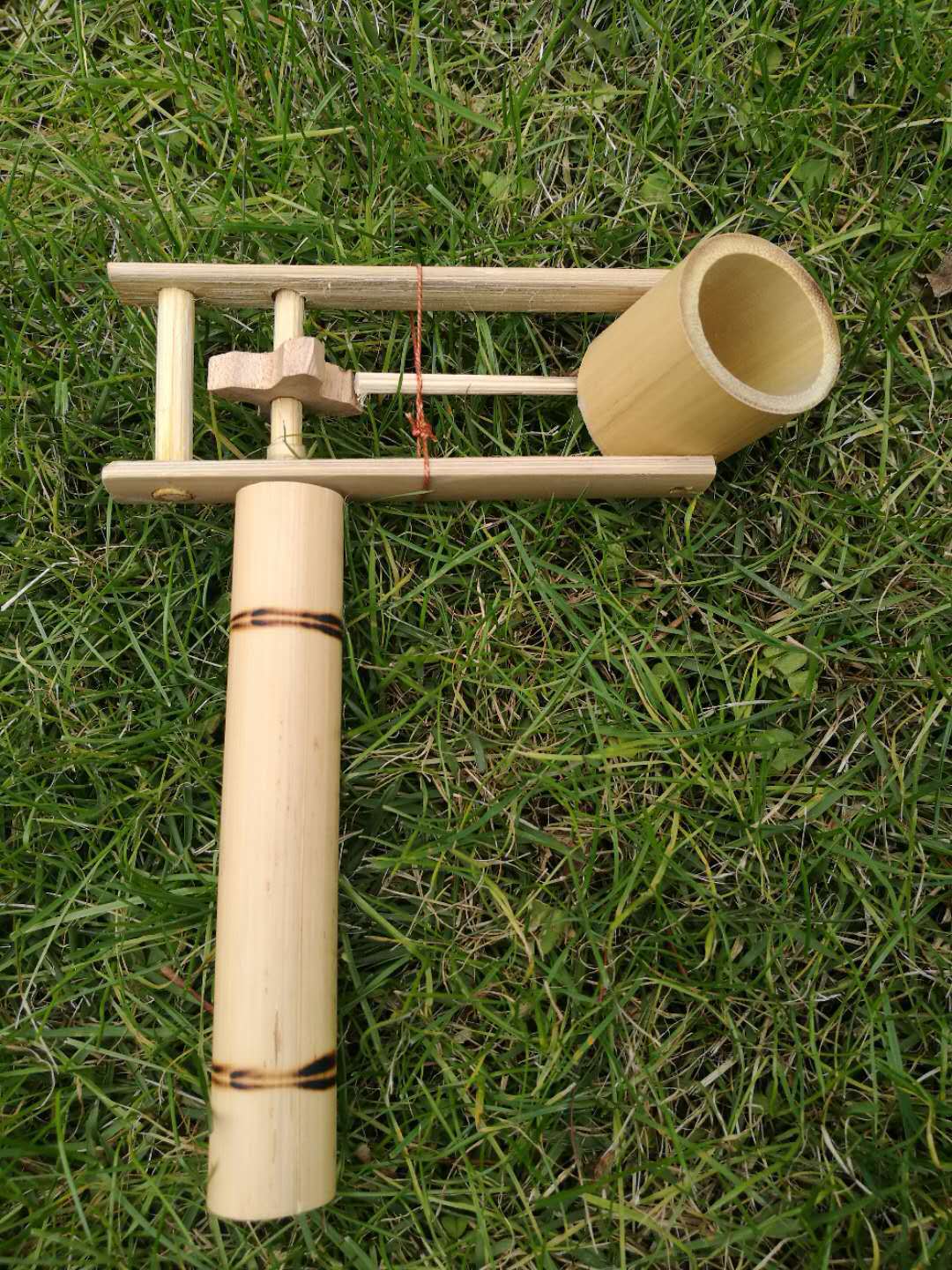 印度尼西亚 竹玩具 碳化 手工益智,怀旧童趣 特色文化-- 转转鼓